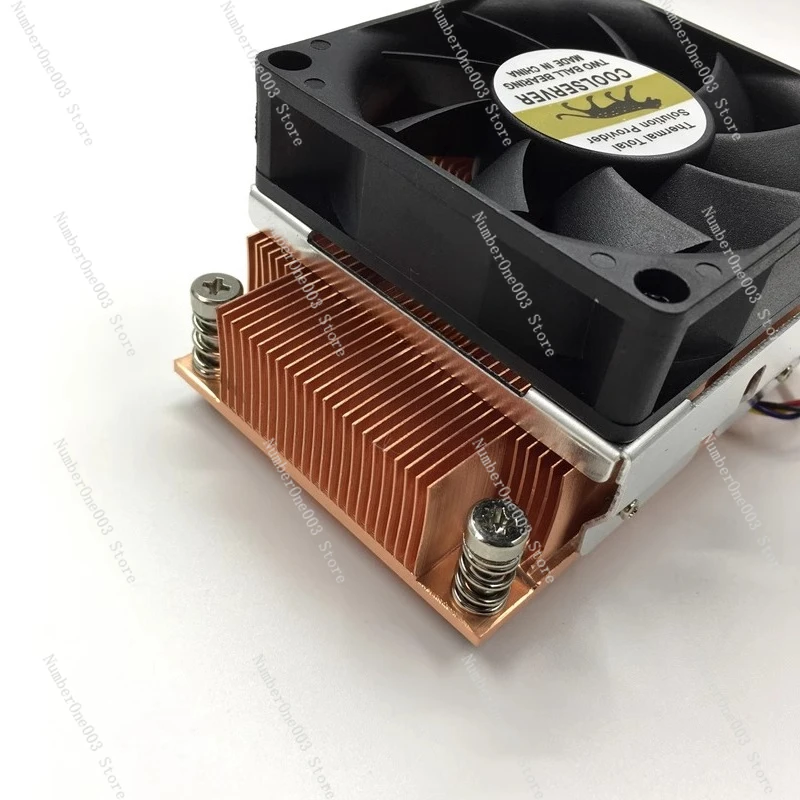 

Leopard All Copper 2U CPU Heatsink Cpu Fan Intel 2011 Rectangular Interface Server Dedicated