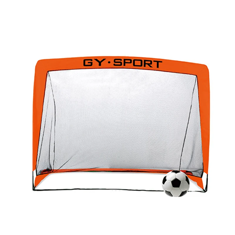 

Foldable Portable Soccer Square Goal Kids Soccer Net for Backyard Outdoors Practice Training Sports Toys Gift(B)