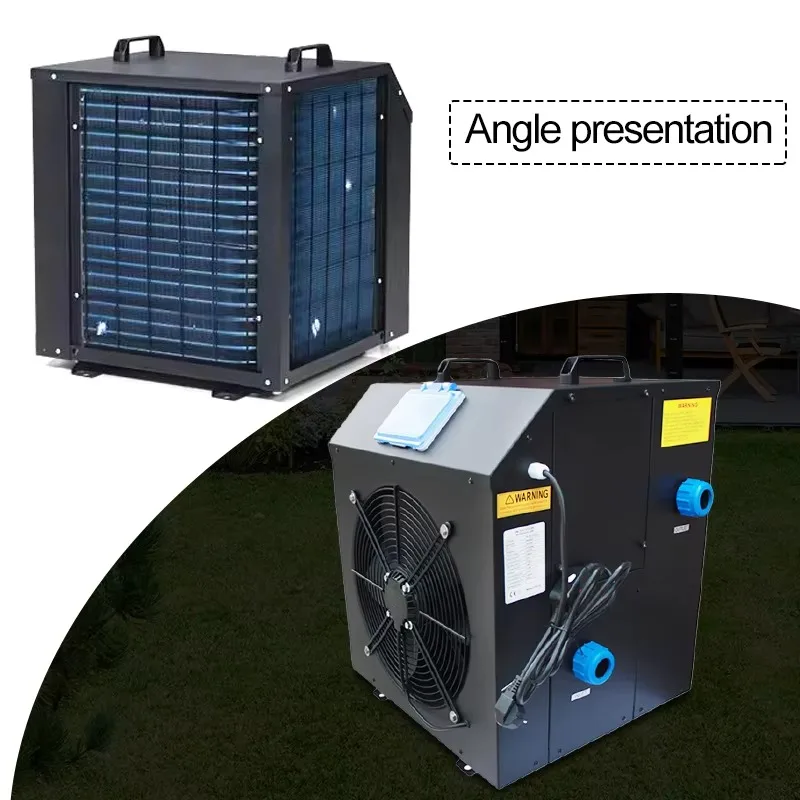 Xiangyin 1,5 pk Vanace buitenverwarming koeling ingebouwde pijpleiding pompfilter koude duik ijsbad waterkoeler met UV A