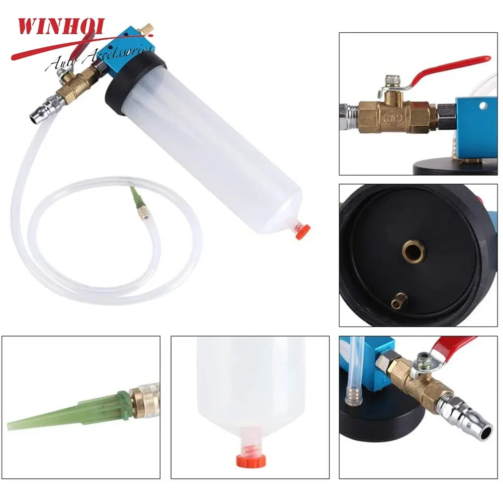 Car Motorcycle Brake Bleeder 300ml Oil Exchanger Universal Oil Pumping Replacement Tool Auto Bleeding Device Brake Fluid Bleeder