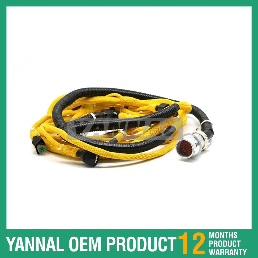 New 6156-81-9340 6156-81-9320 6D125 engine cable wiring harness For Komatsu PC400-7