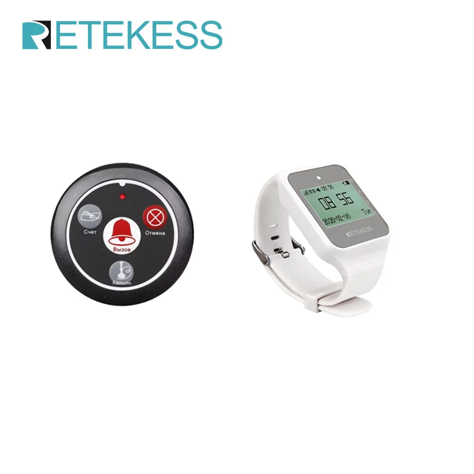 RETEKESS Restaurant Pager T117*10 & TD108*2