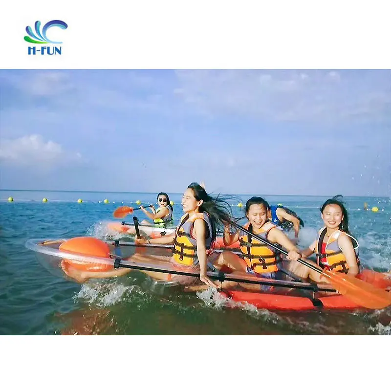 New Attractive Transparent Boat Kayak Clear Bottom Boat