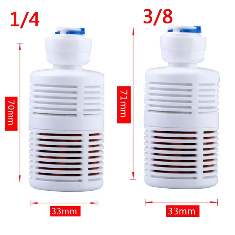 1/4 3/8 Self Priming Filter Suction Head Family Drinking Water Filter Attachment RO Filter Reverse Osmosis System