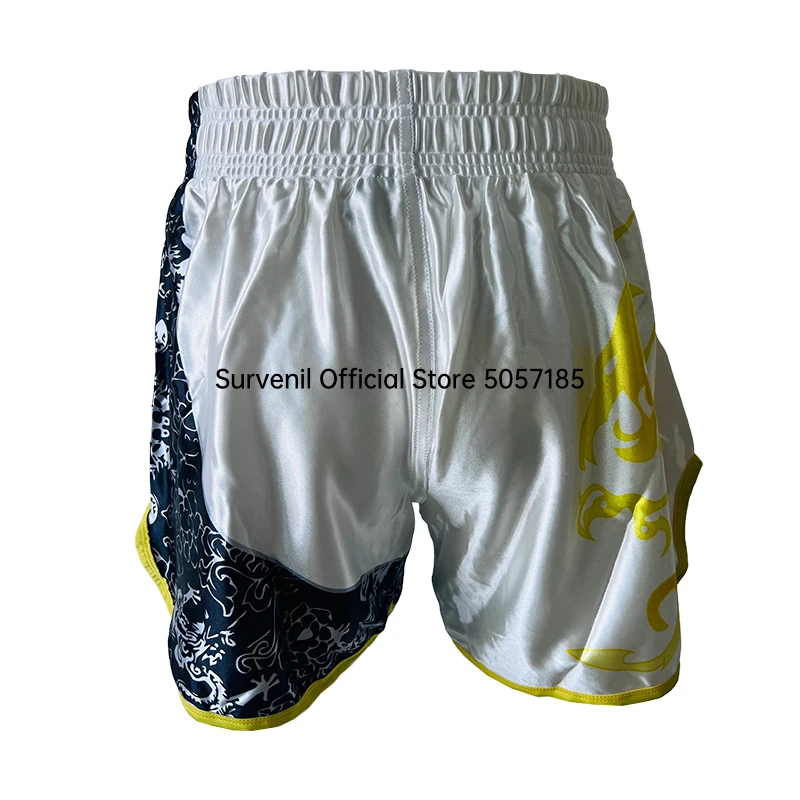 Boxing Shorts Comfortable Muay Thai Shorts Men Women Kids Grappling Cage Fighting MMA Training Pants Gym Adult Kickboxing Shorts