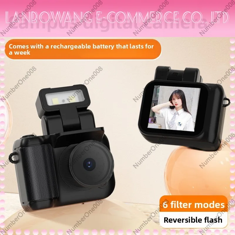 Y4000 Mini Digital Camera HD Portable Student Campus Photo Video Pocket Camera Gift
