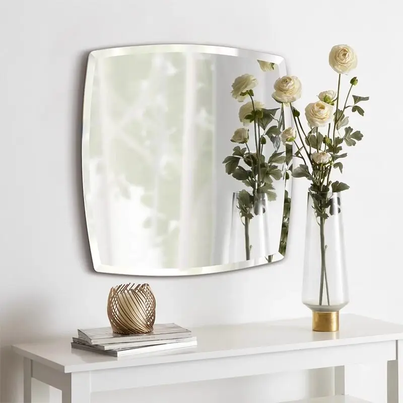 

Modern Aesthetic Mirror Girls Korean Style Bathroom Dressing Table Mirror Vanity Korean Style Espelhos Living Room Decorations