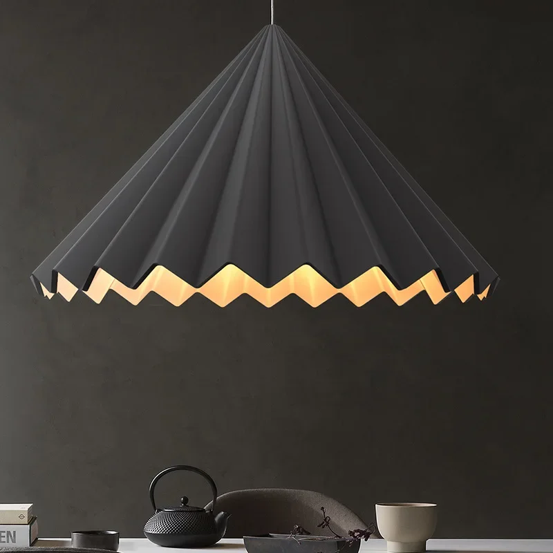 Modern Design Resin Umbrella Led Pendant Light Modern Dining Room Led Hanging Lamp Loft Home Decor