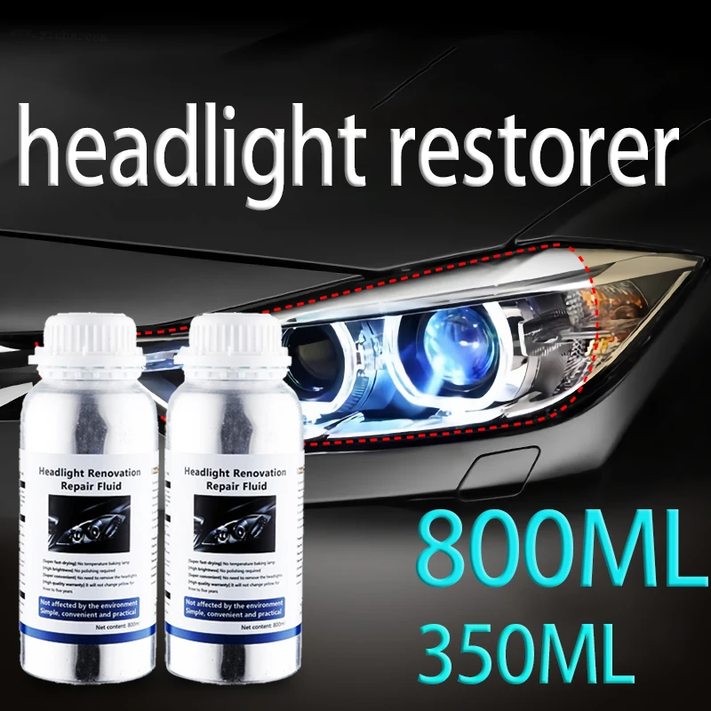 Car headlight polishing evaporator liquid Car chemicals headlight chemical polish Headlights liquid polymer lamps reg Headlights