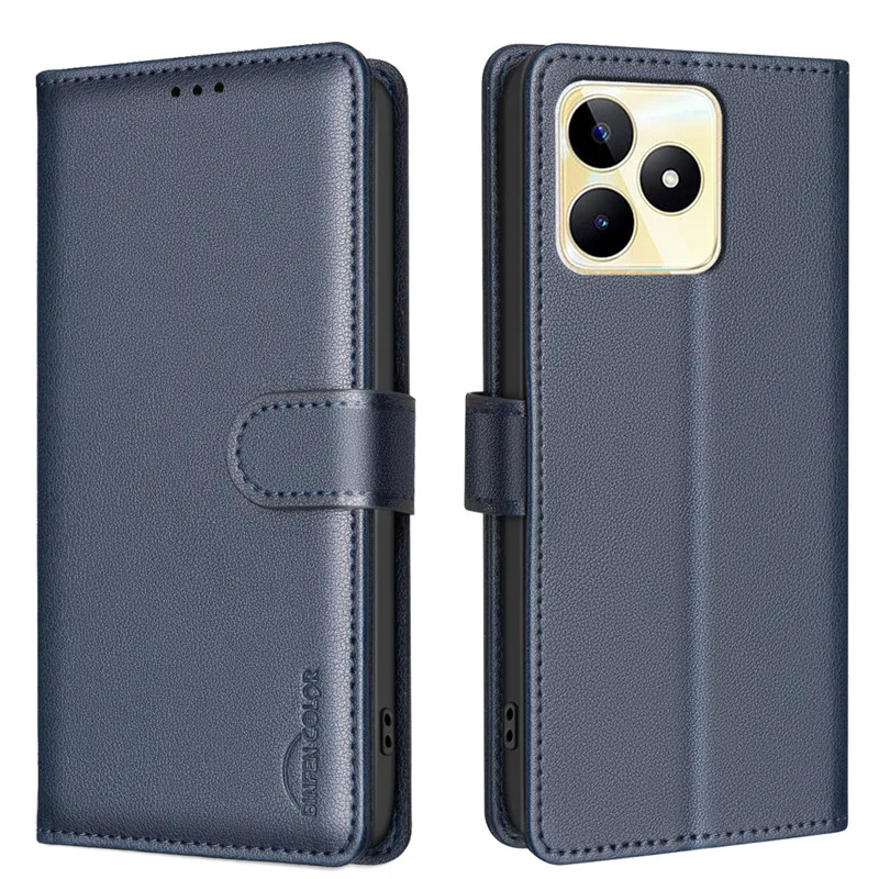 Wallet Flip Case For Realme C75 4G Cover Cases For OPPO Realme C75 C51 C53 C55 C65 Note50 4G Coque Leather Phone Protective Bags