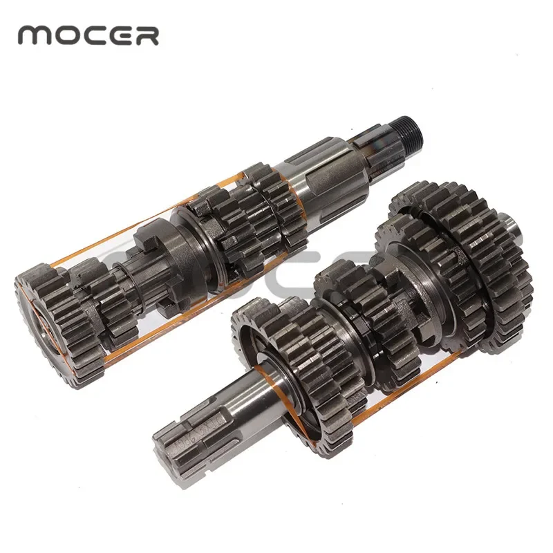 CB250 Main Counter Shaft 4 Front+1 Reverse Gear Transmission  Box For Jinling EGL Loncin 250CC Water Cooled Engine ATV QUAD