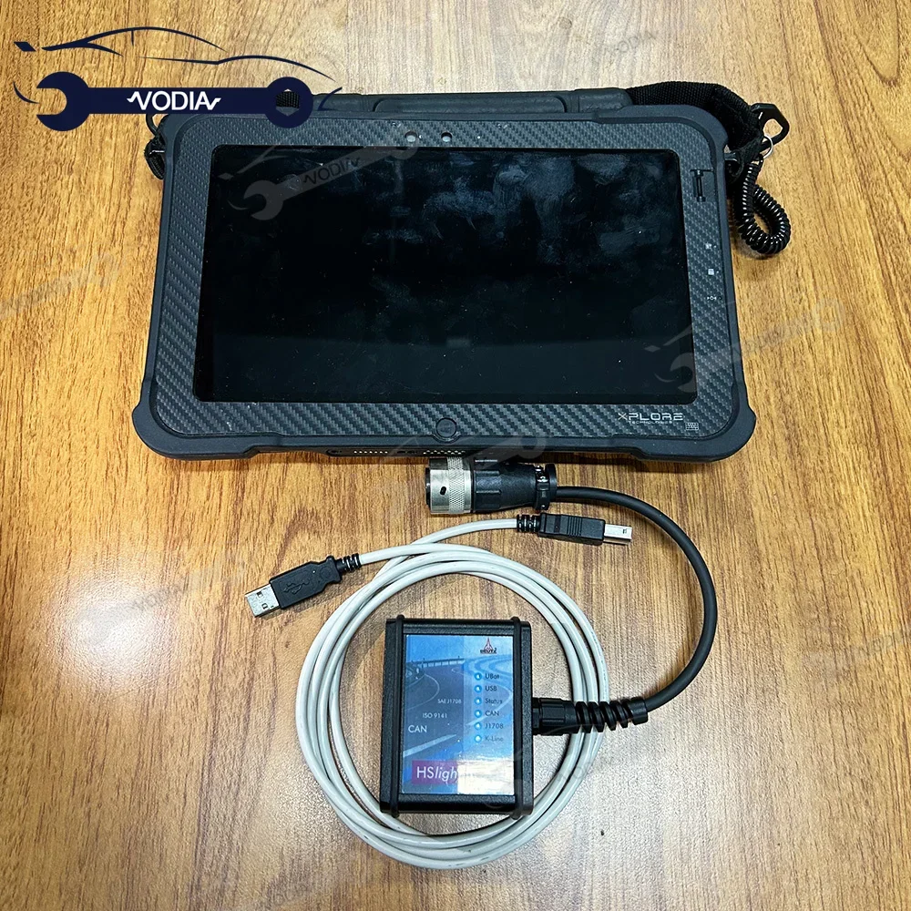 High Quality For Deutz DeCOM SerDia Software Support CAN K/L-Line J1708 protocols Deutz DECOM Diagnostic Scanner Tool +tablet