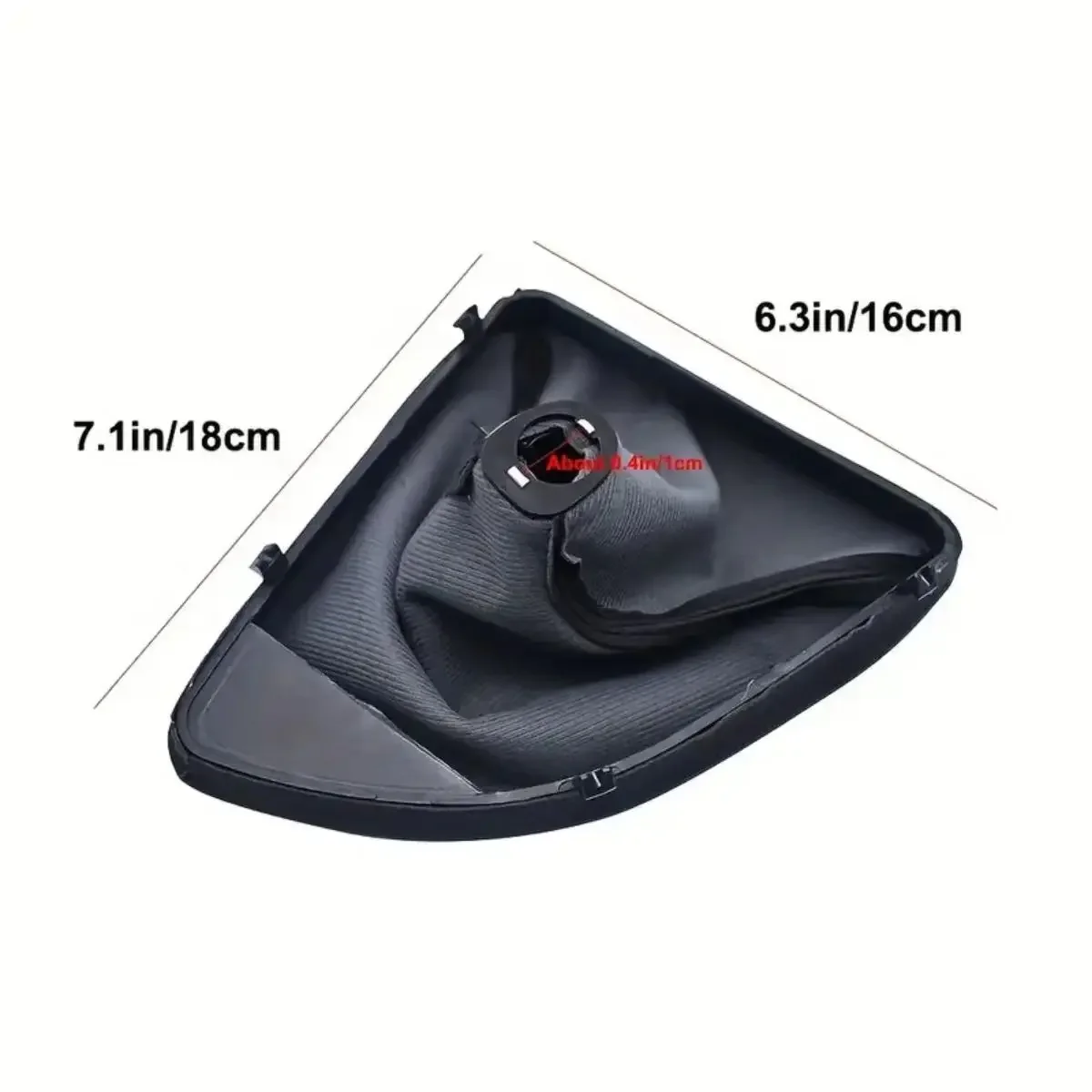For BMW 1 Series E81 E82 E87 E88 (2004-2013) 5/6-Speed Manual Transmission PU Leather Gear Shift Knob Replacement 3