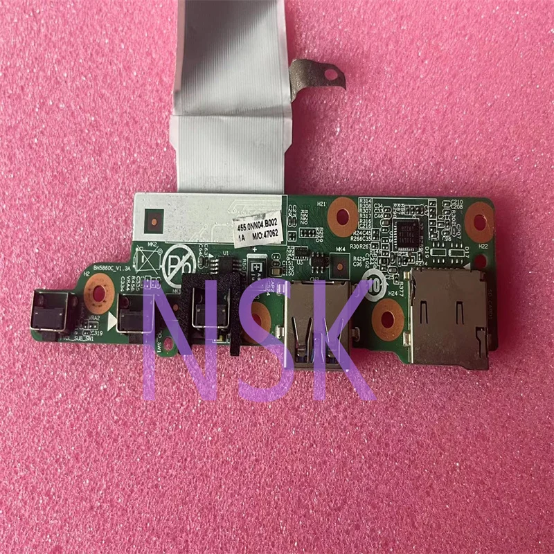 

Original BH5860C V1.3 For lenovo winbook 300e 2nd Gen 2 81M9 USB Jack Audio Sound Power Button Board witch board with cable