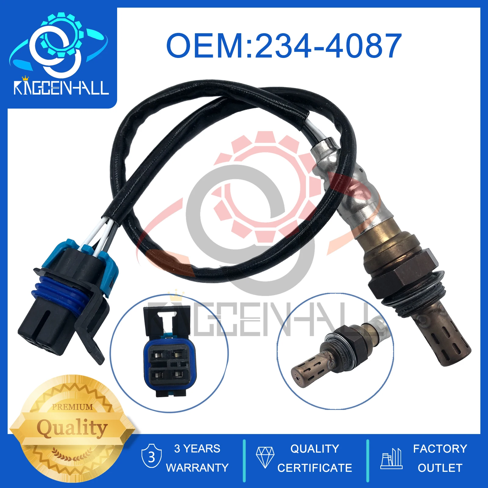 

Кислородный датчик O2 Lambda подходит для BUICK CENTURY CHEVROLET GMC ISUZU OLDSMOBILE PONTIAC Монтана 234-4087 2344087