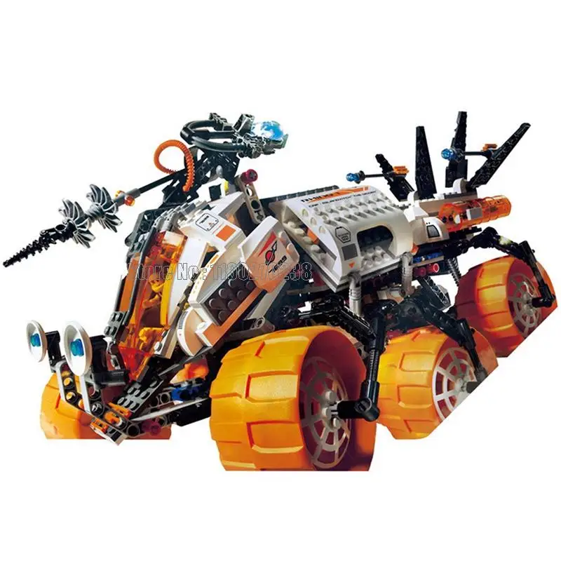 655pcs Space Mars Mission Mt-101 Armoured Drilling 7699 Building Block Toy Kids