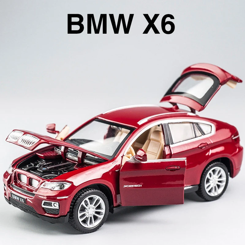 

Caipo 1:32 BMW X6 SUV Alloy Car Model Diecasts & Toy Vehicles Collect Car Toy Boy Birthday gifts