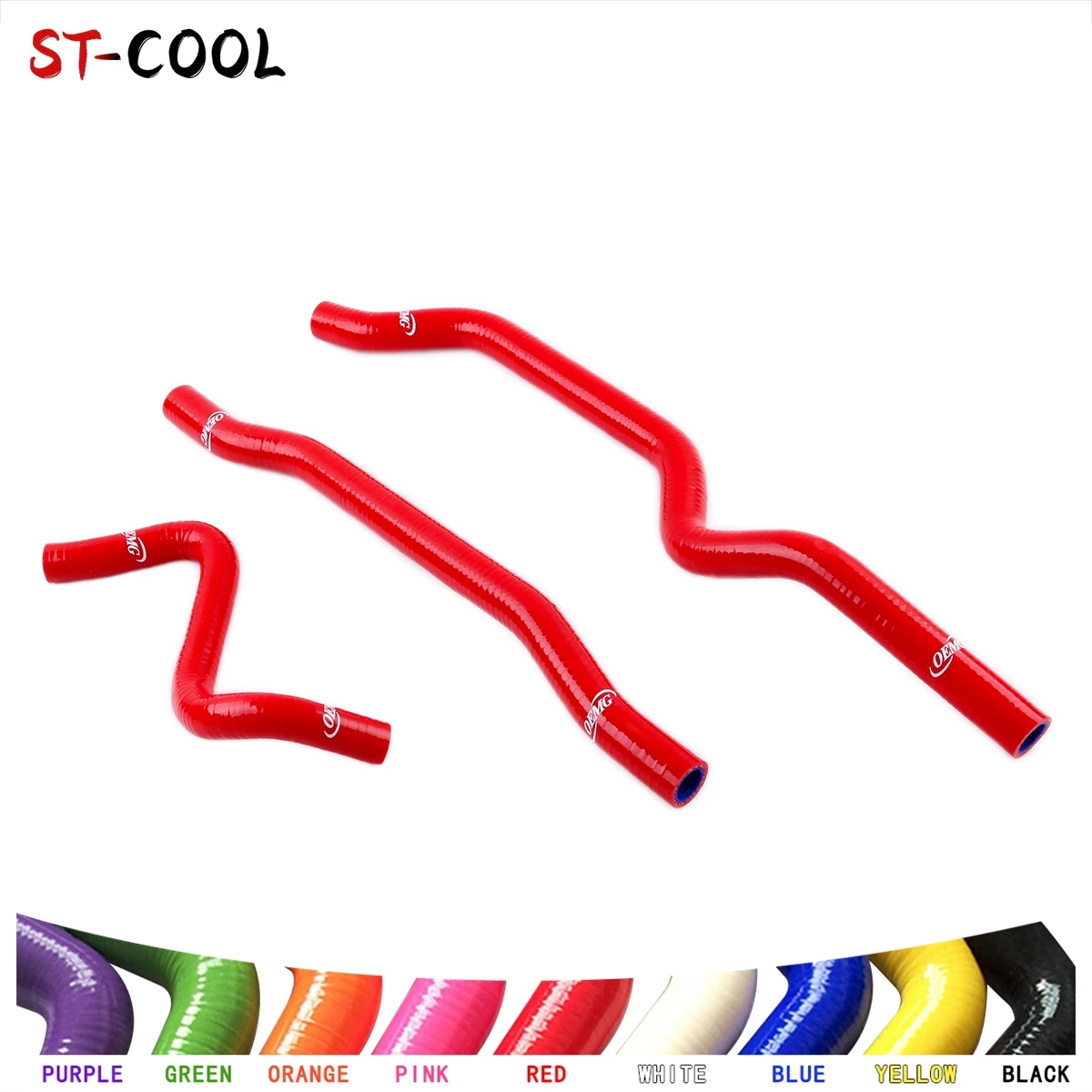 

FOR HONDA RANCHER 420 ES 4X4 TRX420FE 2007 2008 2009 2010 ATV Silicone Tube Radiator Hose Kit