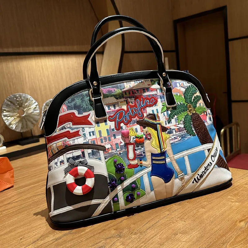 Spliced contrasting color bags for women 2024 new Korean handbag fashion one shoulder crossbody designer luxury bag sac de luxe