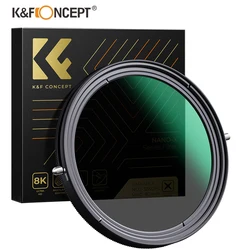 K&F Concept Nano-X Variable ND Filter ND2-ND32 & Polarizing 2-in-1 Filter for Camera Lens Filter 58mm 67mm 72mm 77mm 82mm 95mm