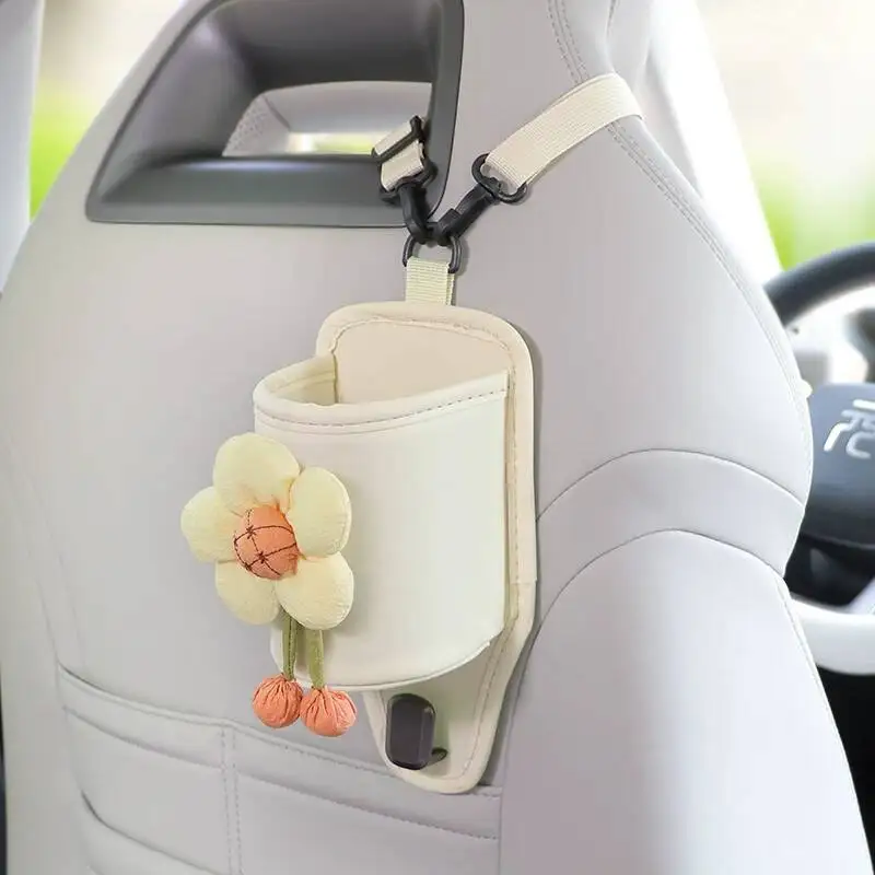 Sports Back Cup Holder Multifunctional Integrated Seat Storage Box Cute Car Hook