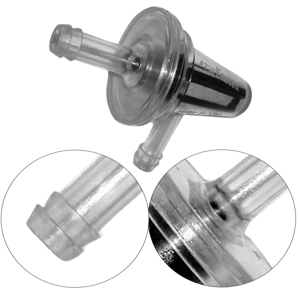 

1/4 дюйма, 6 мм, шланги, универсальный мотоциклетный прямоугольный линейный топливный фильтр для Yamaha Suzuki Kawasaki, мотоцикл, снегоход, квадроцикл