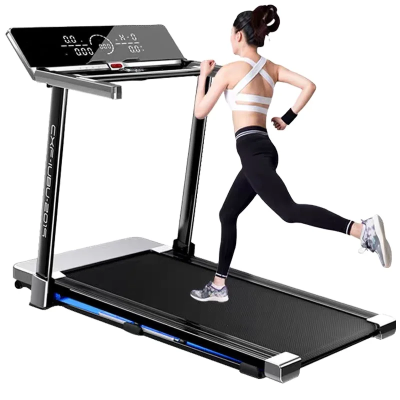 

Professional Auto-Incline Running Machine Mini Android Folding Under Desk Treadmill for Home