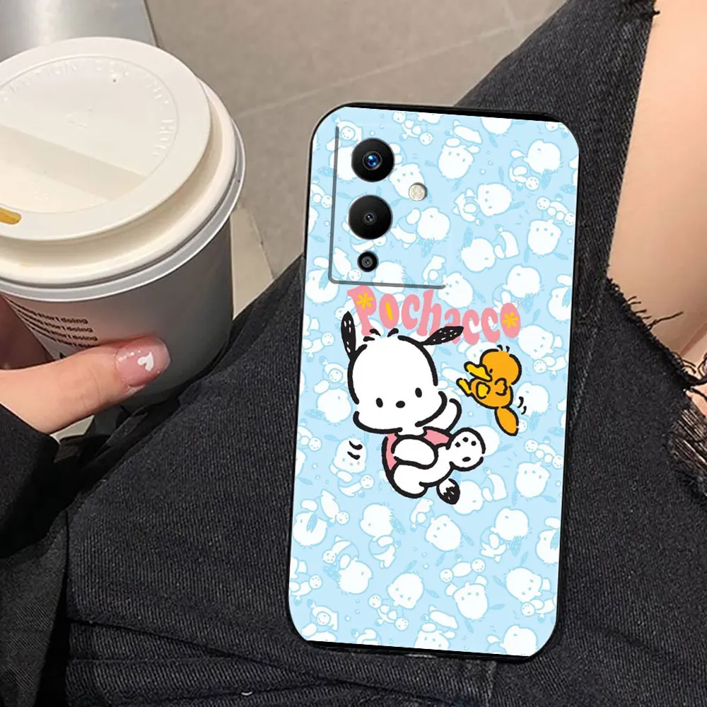 Cartoon Pochacco Cute Dog Phone Case For Infinix TECNO POP SPARK GO SMART 5 6 7 8 9 CAMON 15 16 17 20 20C 30C Pro Case Funda