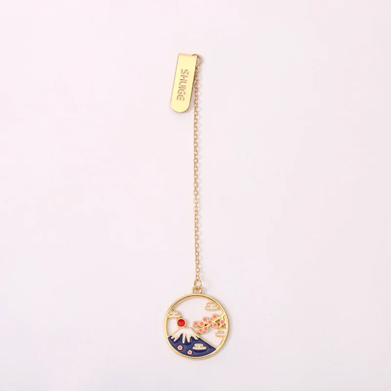 2pc Kawaii Flower And Rabbit Bookmark DIY Student Book Clip Tab Alloy Book Mark Pendant Accessories Portable Reading Stationery