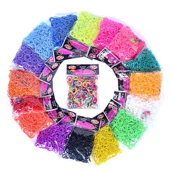 600 pieces Colorful Rubber Band Bracelet Making Kits Used for Jewelry Making Children's…