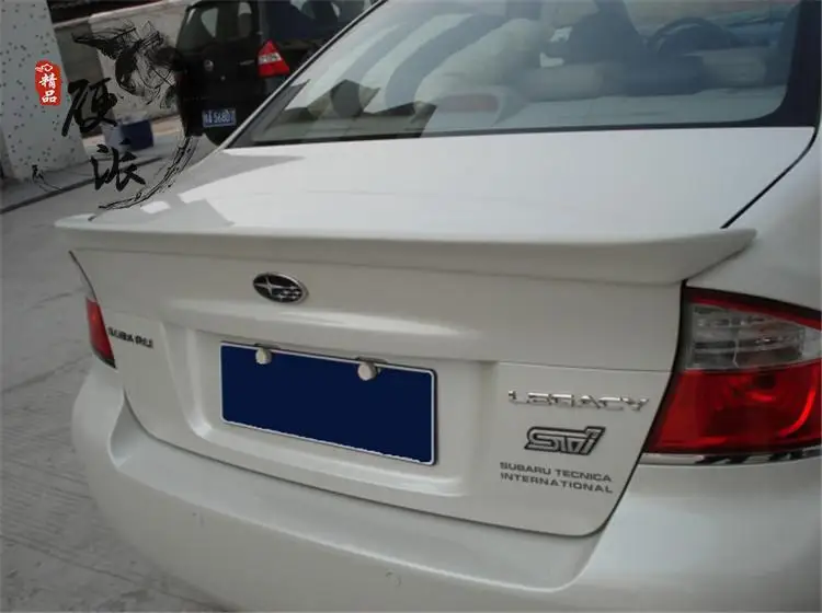 FOR Subaru Legacy Spoiler 2004 2005 2006 2007 2008 Carbon Fiber Rear Roof Spoiler Wing Trunk Lip Boot Cover Car Styling