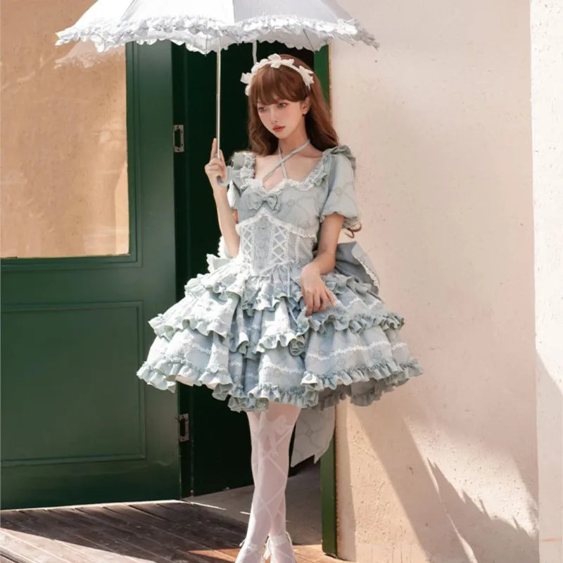 Rose Skirt Trailing Lolita Dresses