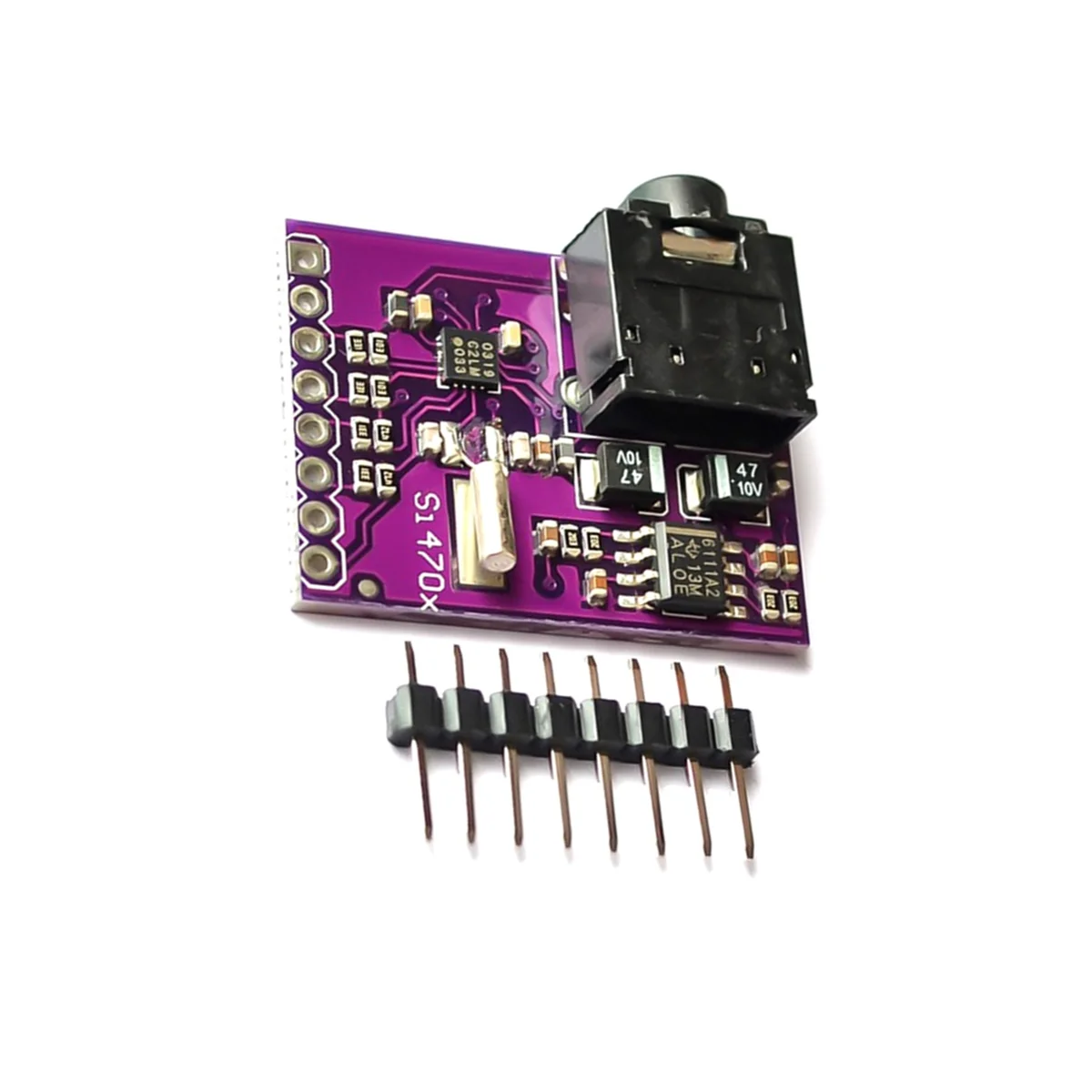 ABJZ Si4703 FM موالف التقييم مجلس وحدة معالجة البيانات بث الراديو الرقمي ل AVR ARM الموافقة المسبقة عن علم مع دبابيس