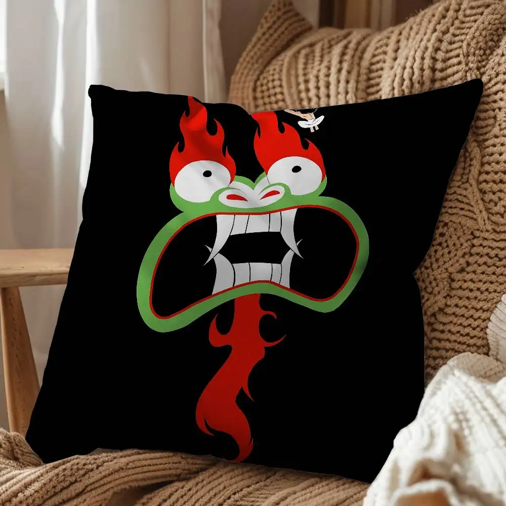 Aku Robot army Samurai Jack room decor para regalar pillow cover living room sofa cushion cover bedroom room bed pillow cover