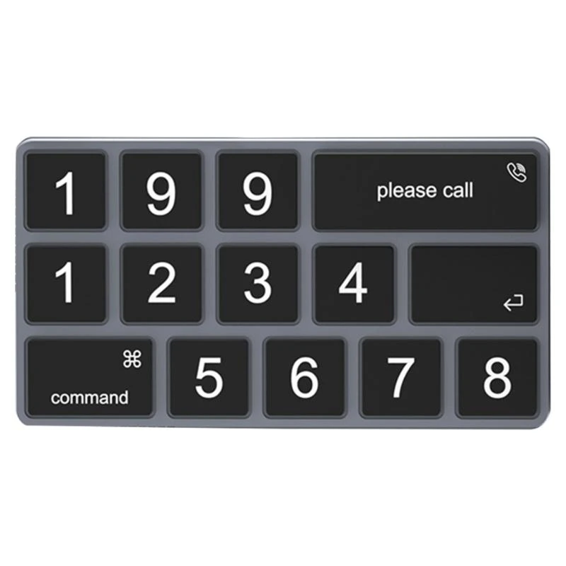 

A2BF Privacy Protective Digital Parking Number Plate With Concealed Keypad Design for Automobile Owner in Public Parking Lots