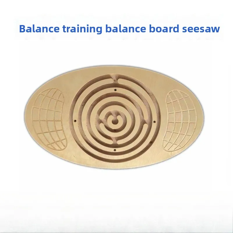 Wooden Fun Maze Balance Board Sports Sensory Integration Training Portable Fitness Equipment Anti Slip Balance Training Platform