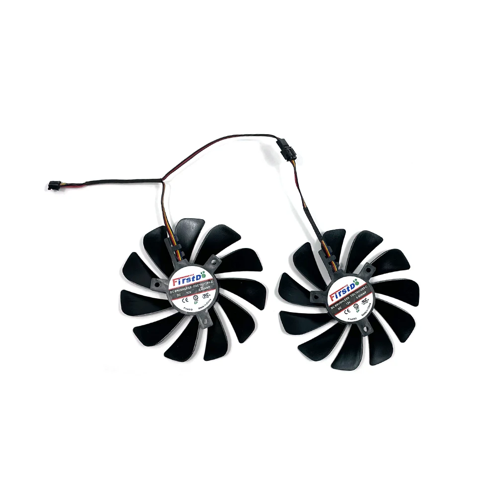 Brand new 95MM 4PIN FDC10U12S9-C RX 5700 XT GPU fan for XFX 5600XT RX 5700 5700XT graphics card cooling fan