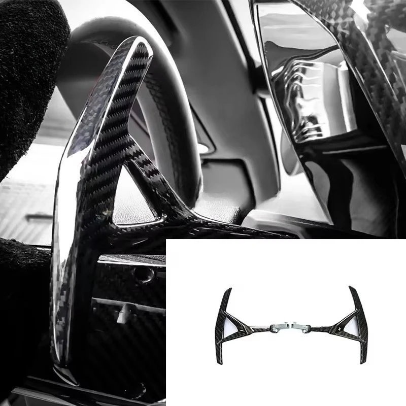 OEM Style for Aventador LP700 Interior Dashboard Cover 3K Glossy Carbon Fiber Real Carbon Material Car Accessories