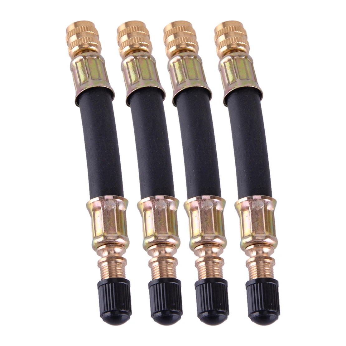 4Pcs 105mm Dual Tire Valve Extension Adapter Pipe Stem Universal for Truck RV Trailer Bus Wheel High Quality