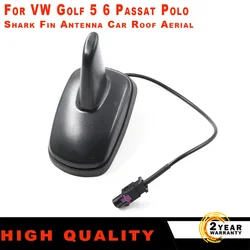 New Shark Fin Antenna Roof AM/FM Radio Aerial Antenna For VW Golf 5 6 Passat Tiguan 5N Polo 6R Easy Installation Car Accessories