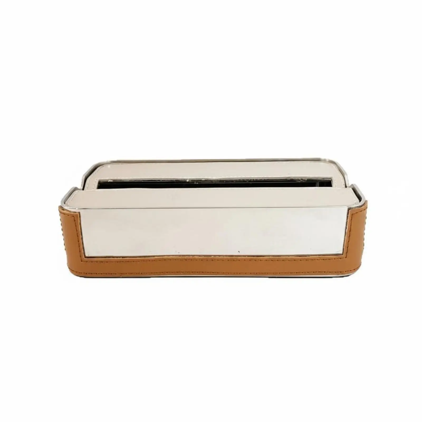 Square Stainless Steel Napkin Stand Holder for Table Modern Kitchen Countertop Tissue Box Organizer Dispenser Home Hotel
