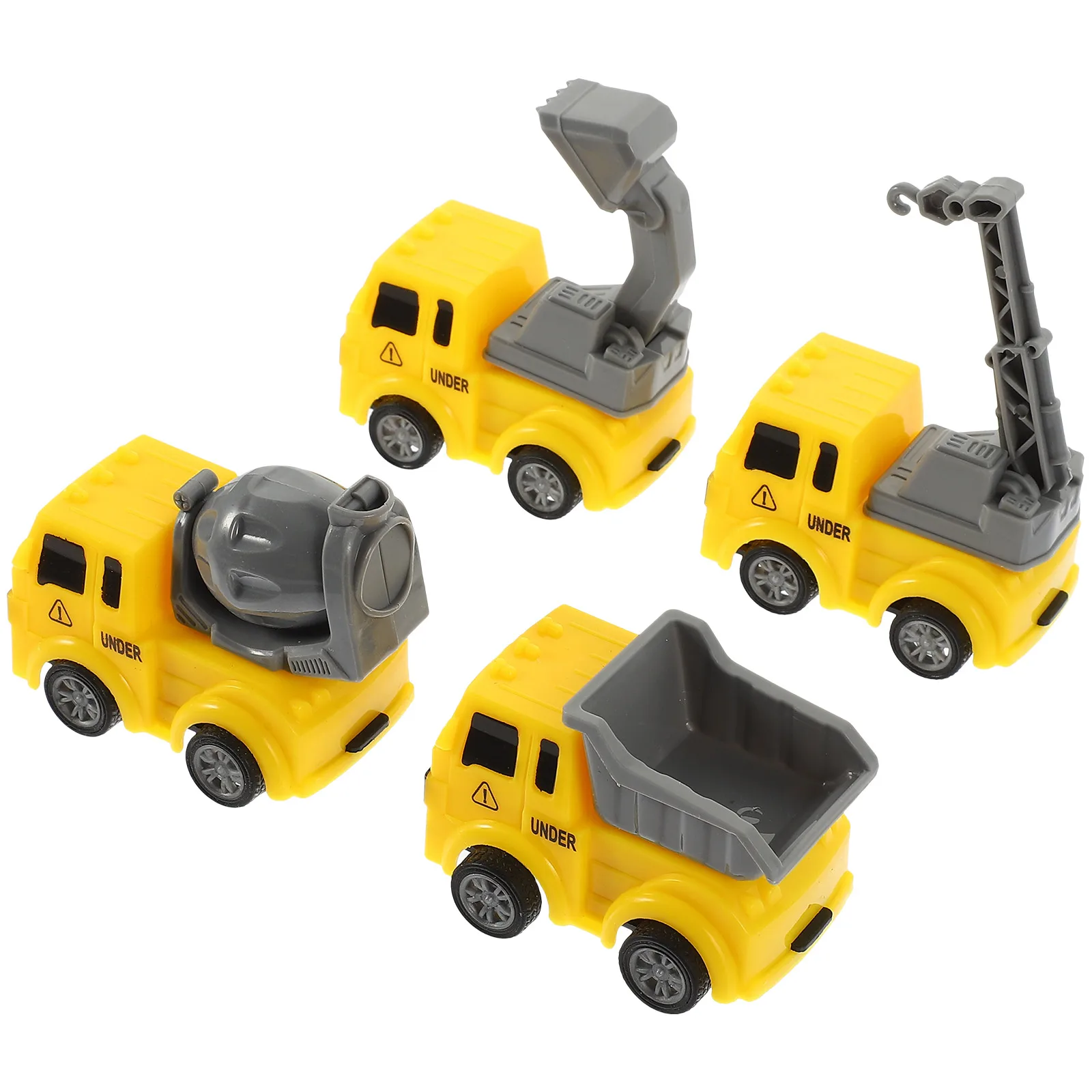 1 ensemble de voiture de retour en alliage de Simulation, Mini voiture de retour alimentée par Friction, apprentissage précoce éducatif pour enfants en toute sécurité