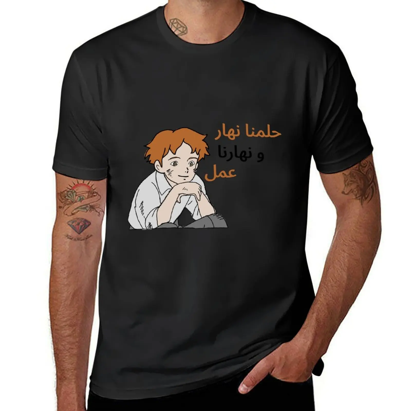 

spacetoon (  ) T-Shirt gifts for boyfriend boys animal print Man t-shirt sweat t shirt men 100℅ cotton