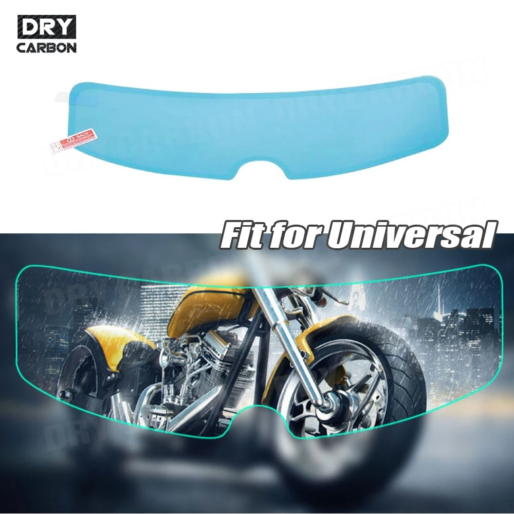 

Universal Helmet Clear Rainproof Film Anti-Fog Film Helmet Lens Nano Coating Sticker Motorcycle Rainy Safety Driving Accessories