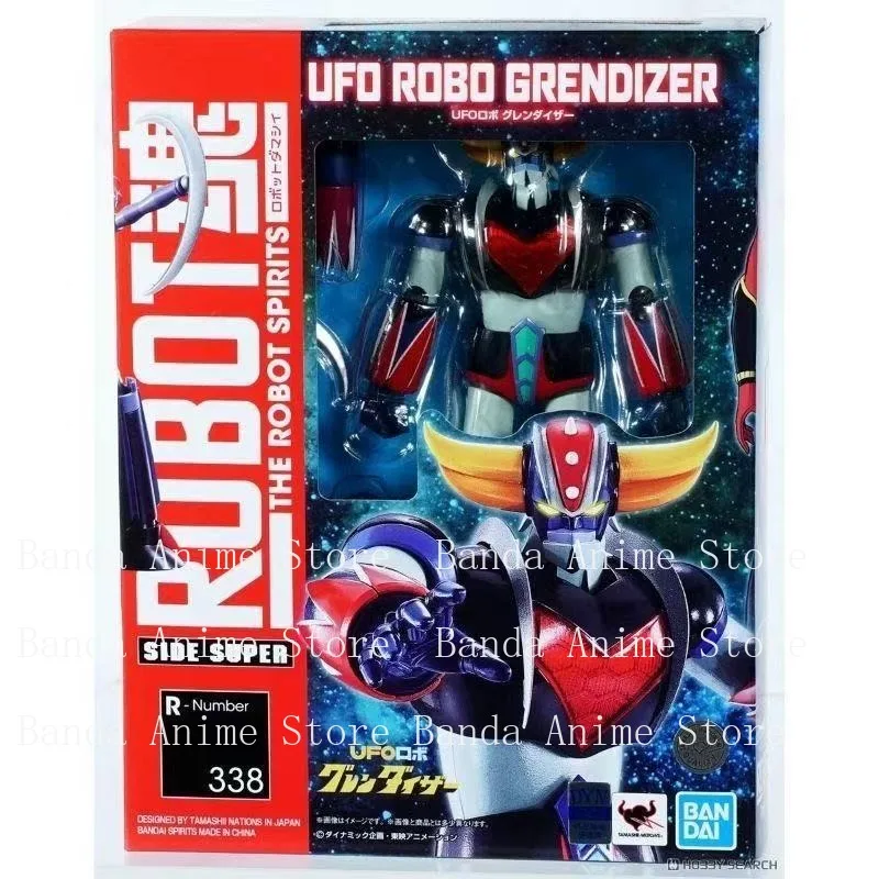 

Bandai Robot Spirits SIDE SUPER 338 GRENDIZER UFO Robot Anime Full Action Assembly Figure Model Original Box Toy Gifts for Kid