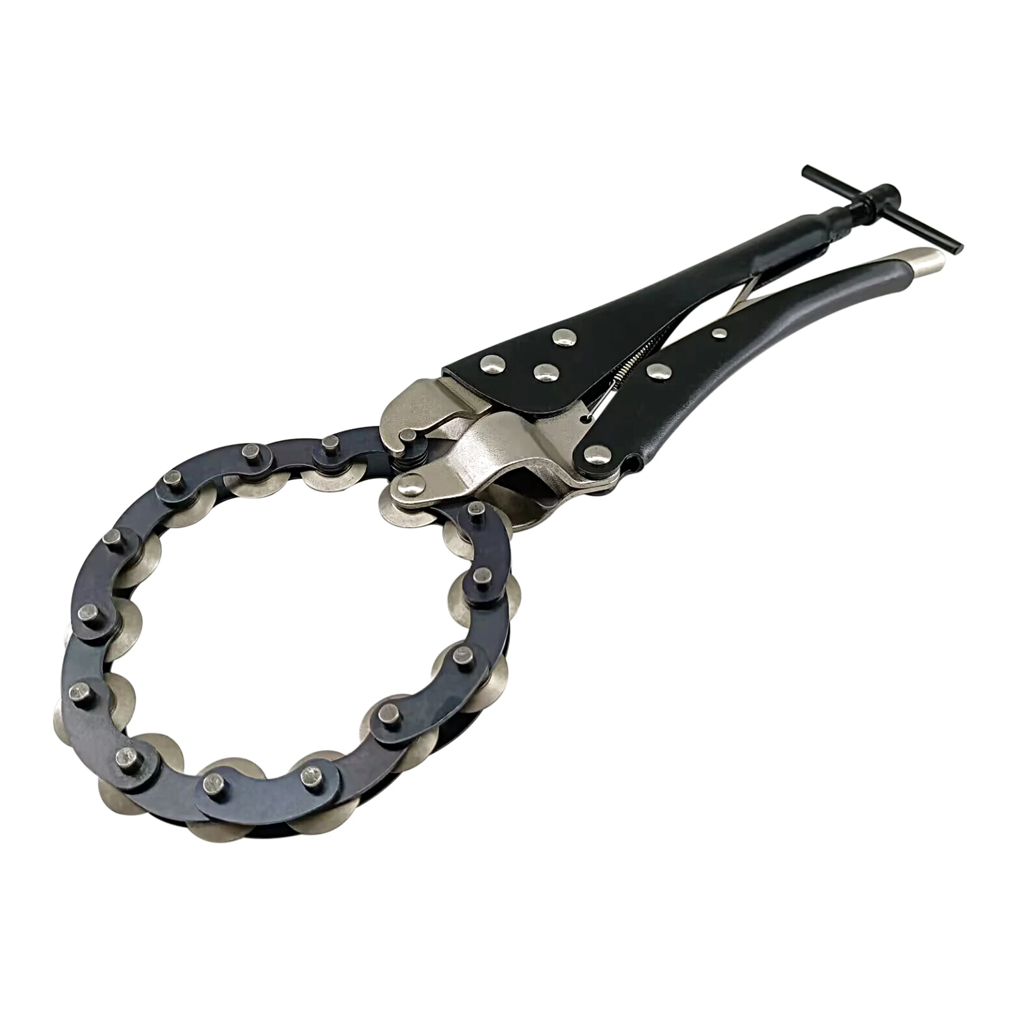 잠금 펜치 헤비 듀티 체인 파이프 커터 자동차 배기 튜브 절단 최대 컷 80mm 직경 파이프 커터 Toughbuild 핸드 툴