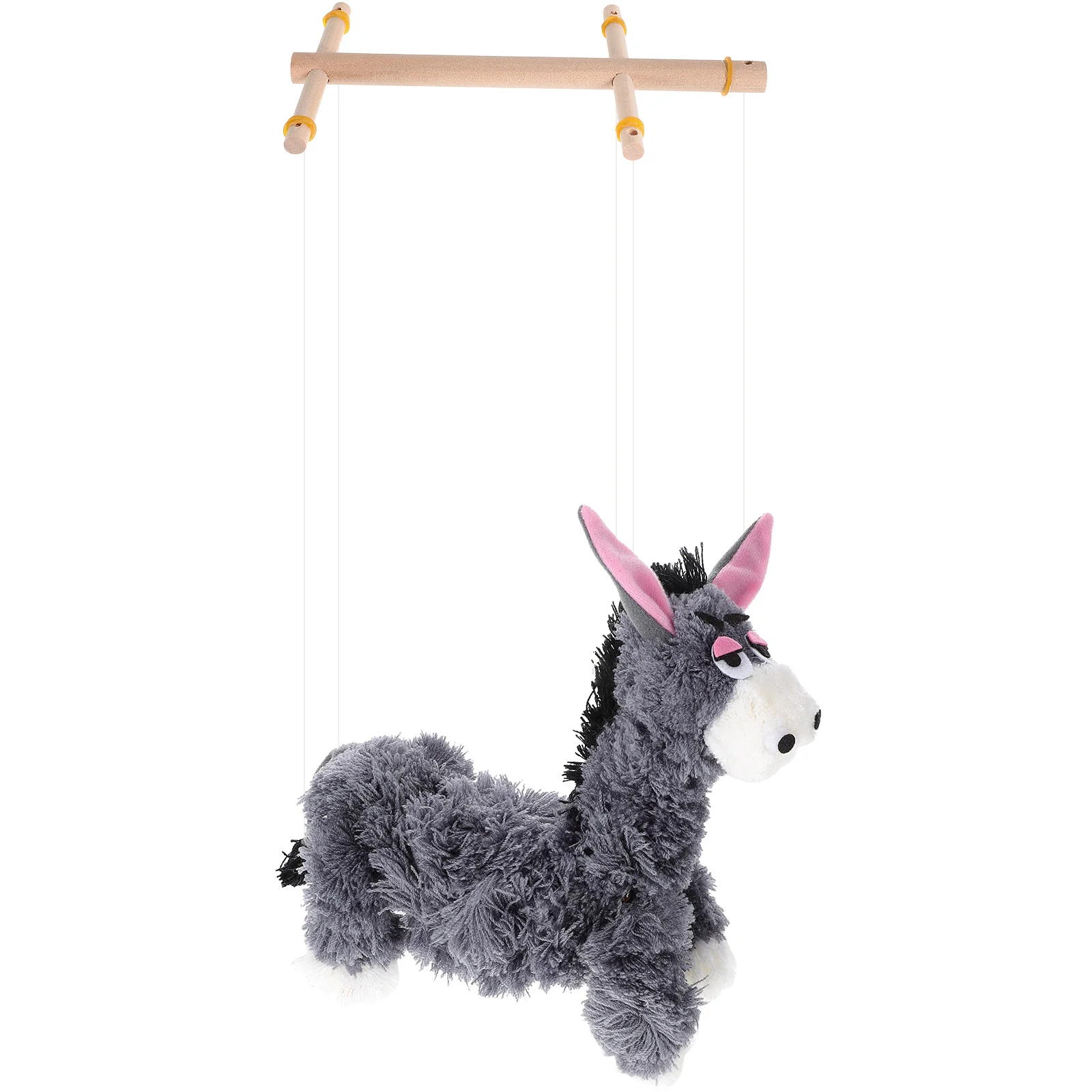 

Plush Donkey Marionette Animals Marionettes Puppet Parent-child Kids