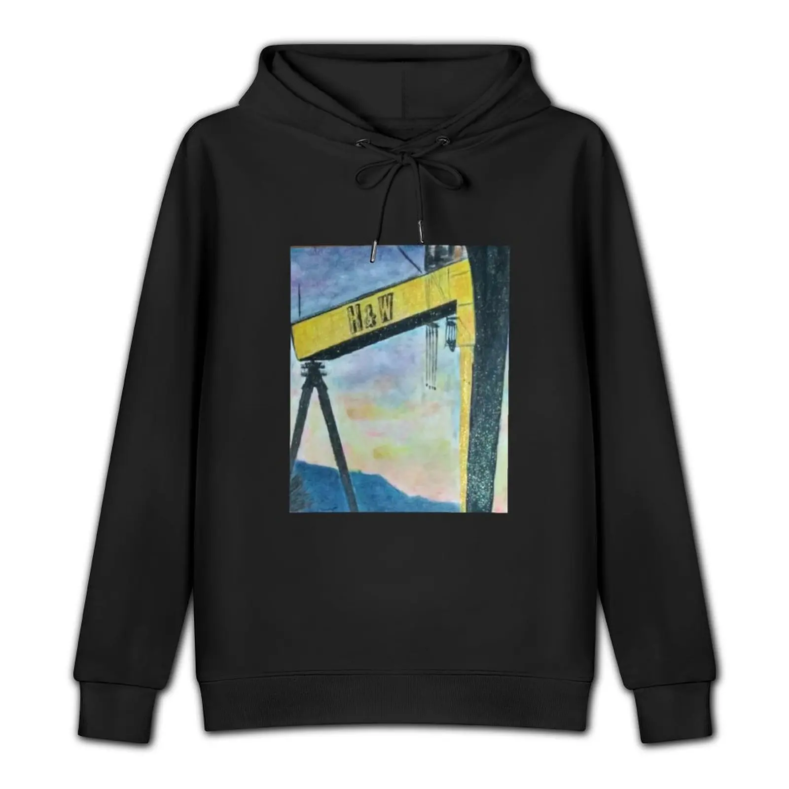 Samson and Goliath, Belfast, cranes Pullover Hoodie aesthetic clothing korean style clothes new hoodies and sweatshirts