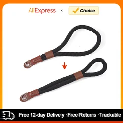 26.5cm Adjustable Camera Wrist Strap Lanyard for Camera Hand Strap for DSLR Digital Mirrorless Cameras Strap Nylon Leather