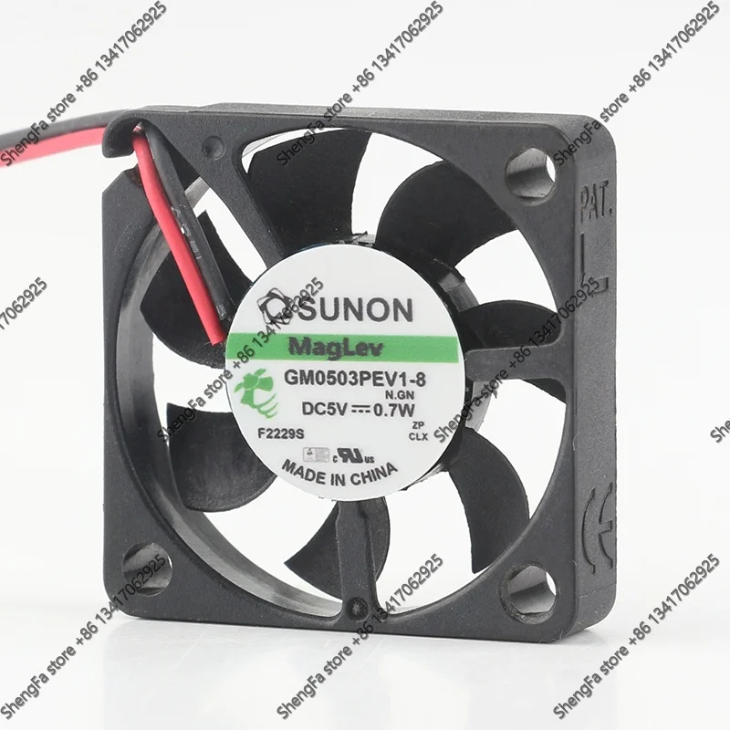 Jianzhun SUNON 3006 3cm GM0503PEV1-8 5V 0.7W miniature ball Quiet magnetic suspension 2-wire Cooling Fan
